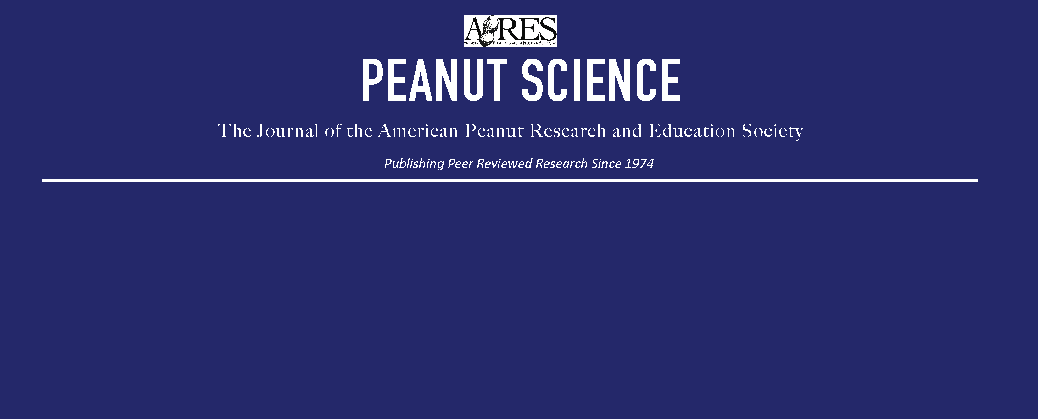 Hermetic Storage of Shelled Peanut Using the Purdue Improved Crop Storage Bags1